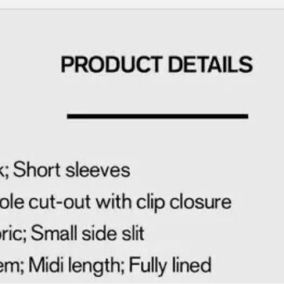 NWT Express Midi Sequin Dress (Espresso), Size XS - Picture 7 of 7